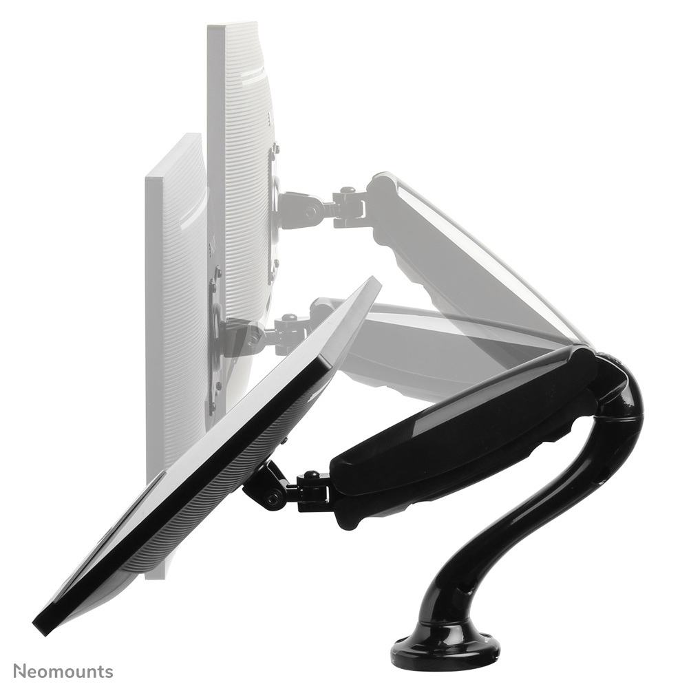 Neomounts NM-D500BLACK Support d'écran à fixer 10-30" - ressort à gaz